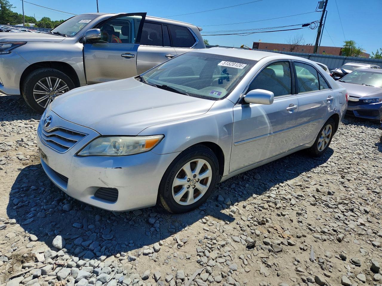 2011 Toyota Camry LE, VIN 4T1BF3EK2BU734939 — Rear end