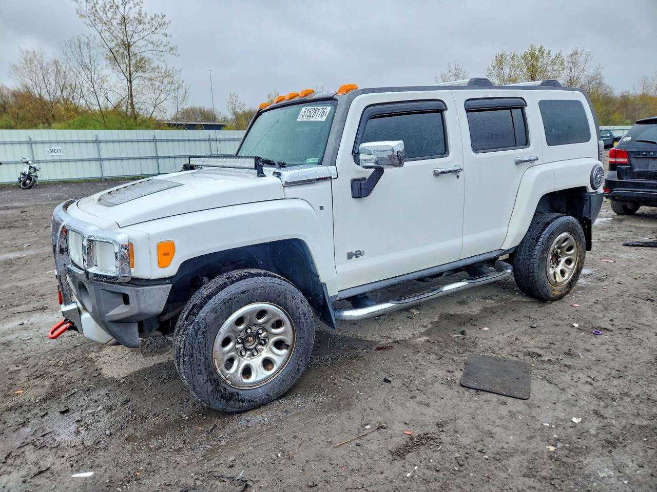 2008 Hummer H3 Luxury, VIN 5GTEN13E988153521 — Water / flood