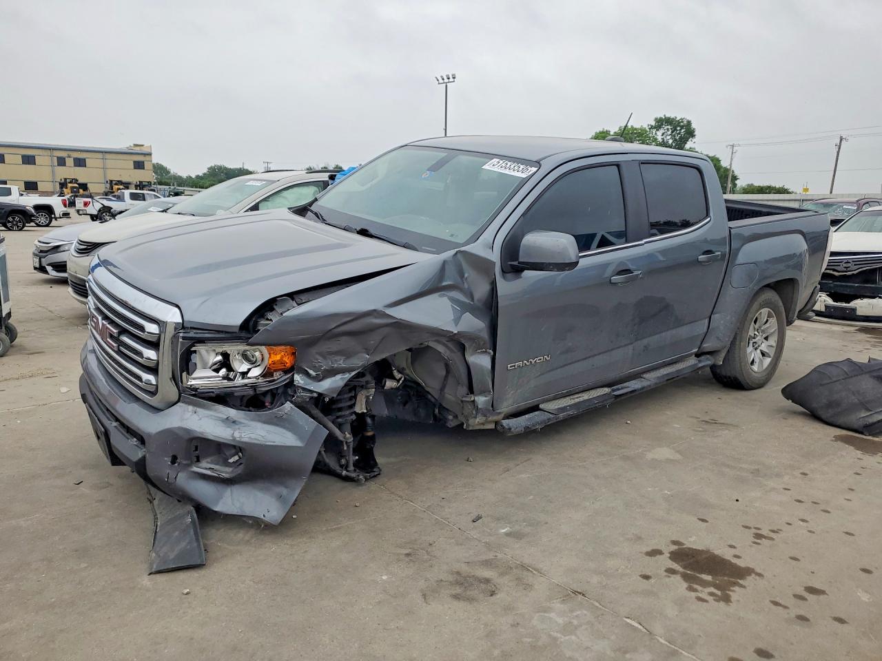2018 GMC Canyon 2WD SLE, VIN 1GTG5CEA4J1289639 — Undercarriage