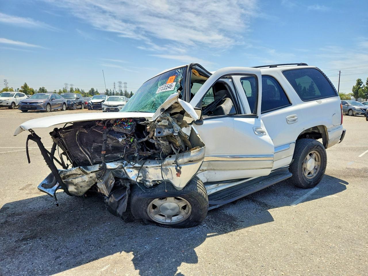 2003 GMC Yukon SLE, VIN 1GKEC13V13R126852 — По всему кузову