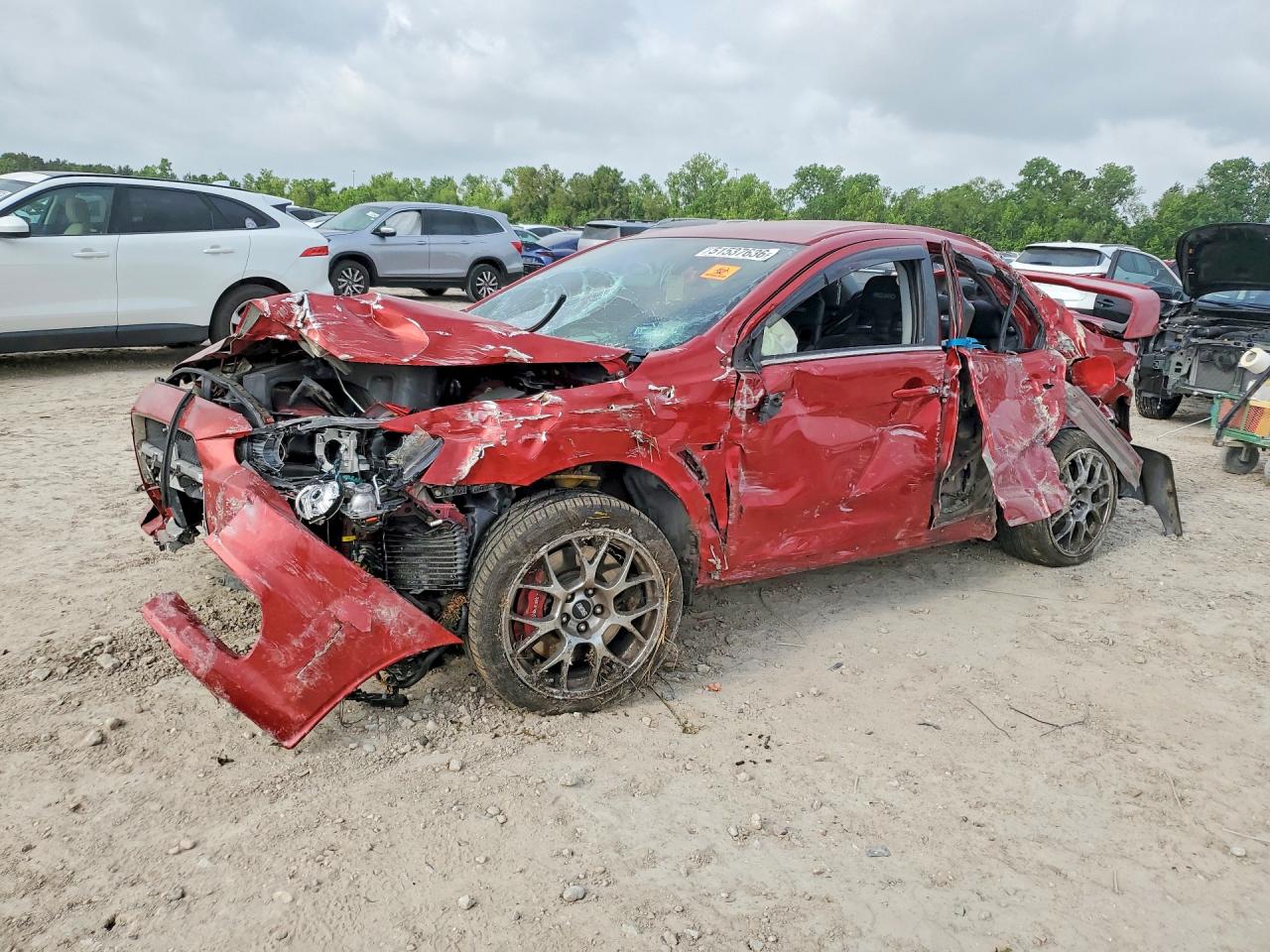 2013 Mitsubishi Lancer Evolution MR, VIN JA32W5FV3DU008873 — All over