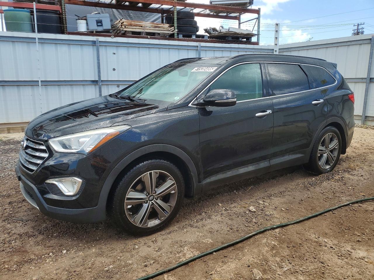 2014 Hyundai Santa Fe GLS, VIN KM8SR4HFXEU078764 — Minor dents and scratches