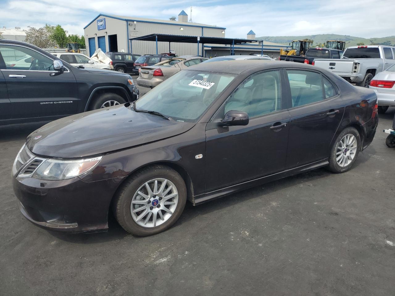 2011 Saab 9-3, VIN YS3FA4CY0B1303317 — Minor dents and scratches
