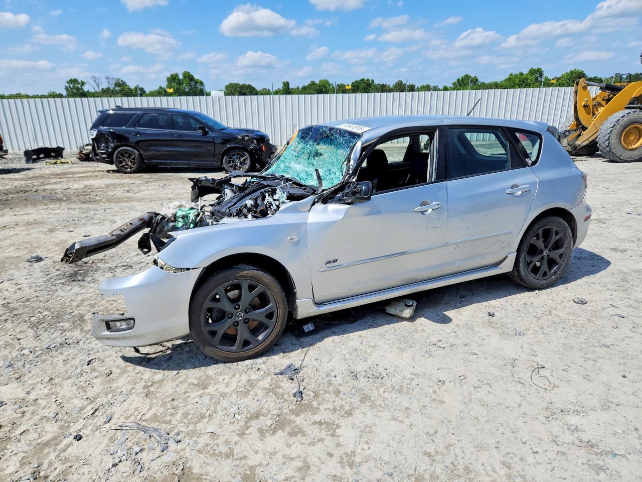 2007 Mazda 3 S Sport, VIN JM1BK143371689890 — Side