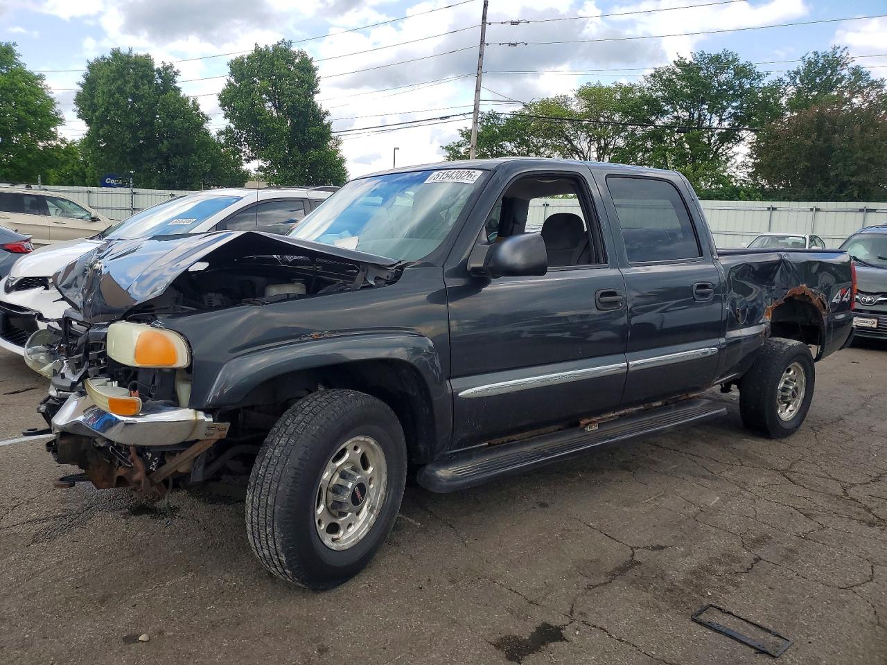 2003 GMC Sierra 1500HD SLE, VIN 1GTGK13U23F204863 — Front end