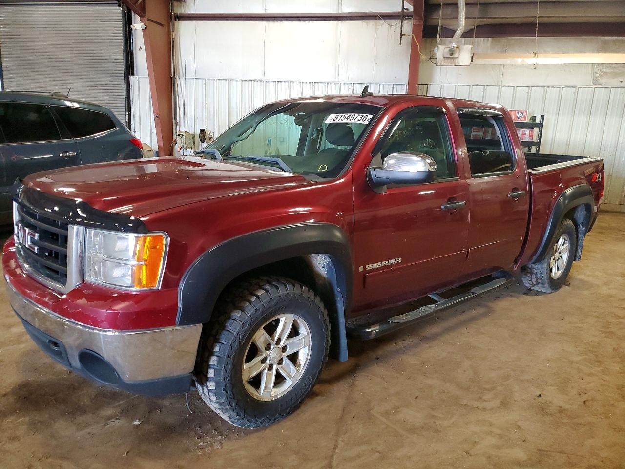 2008 GMC Sierra 1500 SLE1, VIN 2GTEK133281229243 — Frame damage