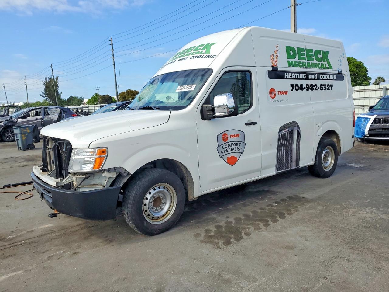 2019 Nissan NV Cargo SV, VIN 1N6AF0LYXKN811327 — Mechanical