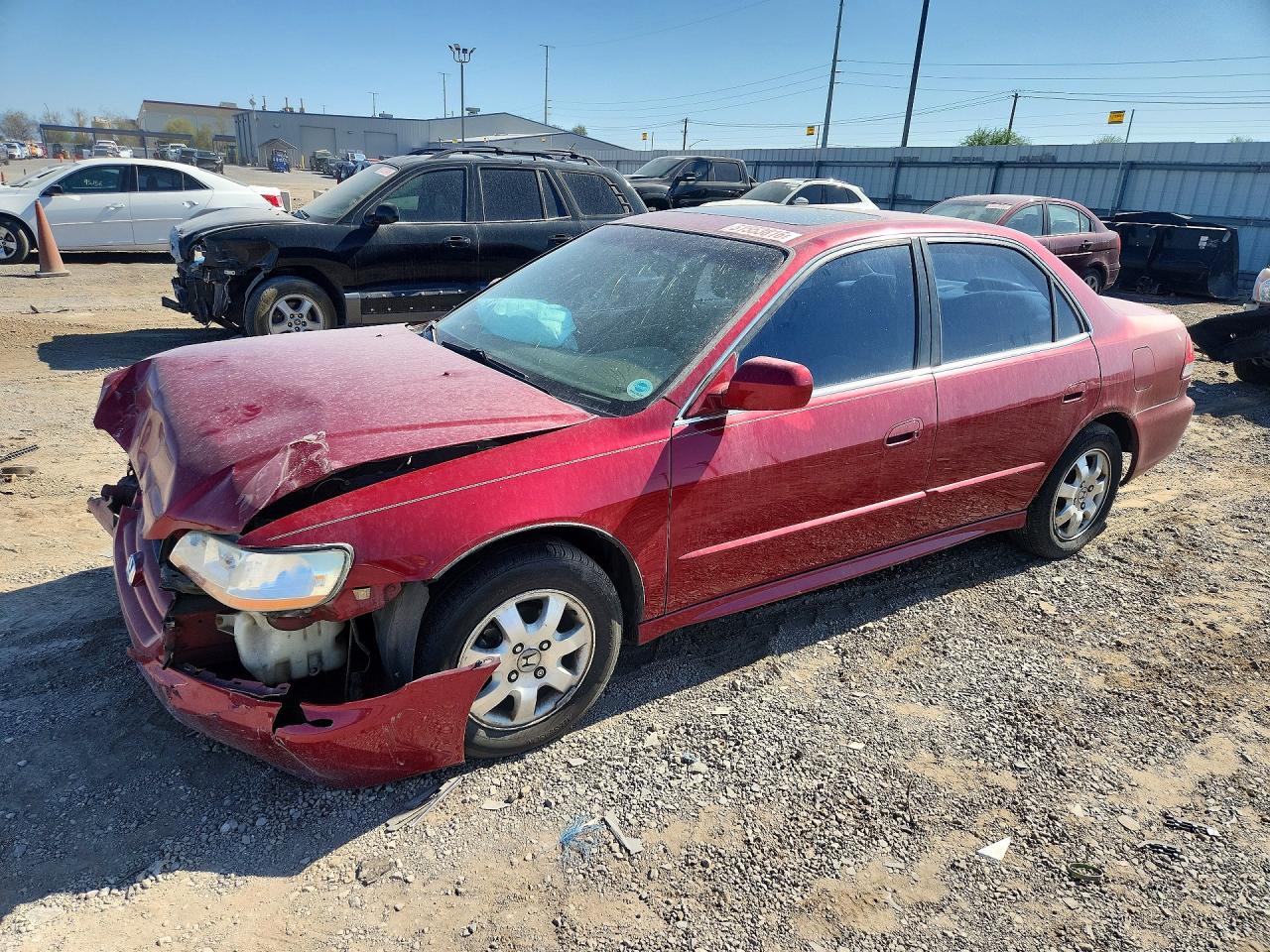 2001 Honda Accord EX, VIN 1HGCG56631A110796 — Front end