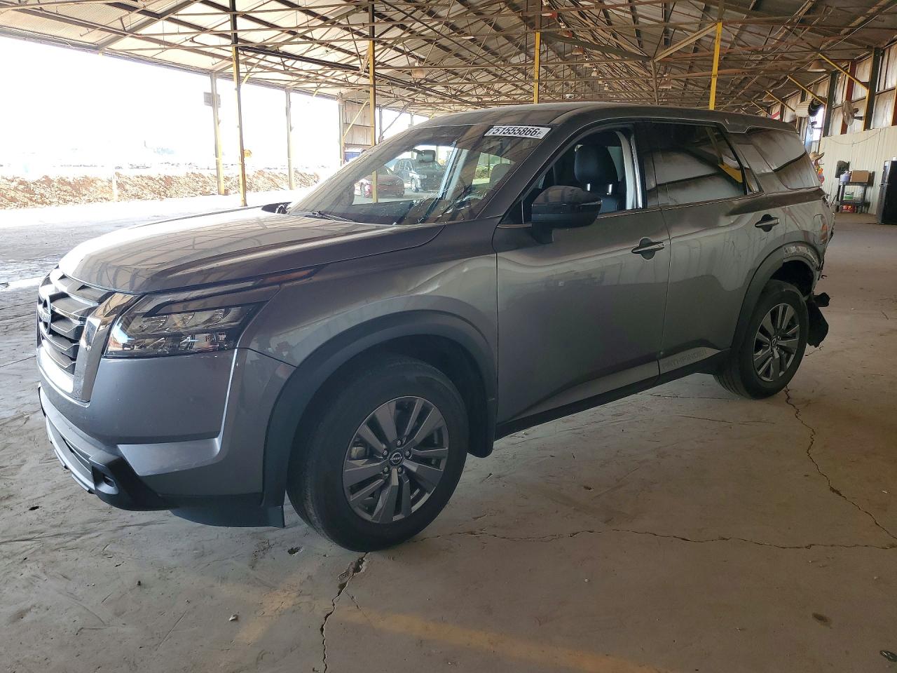 2025 Nissan Pathfinder S, VIN 5N1DR3AA9SC255372 — Rear end