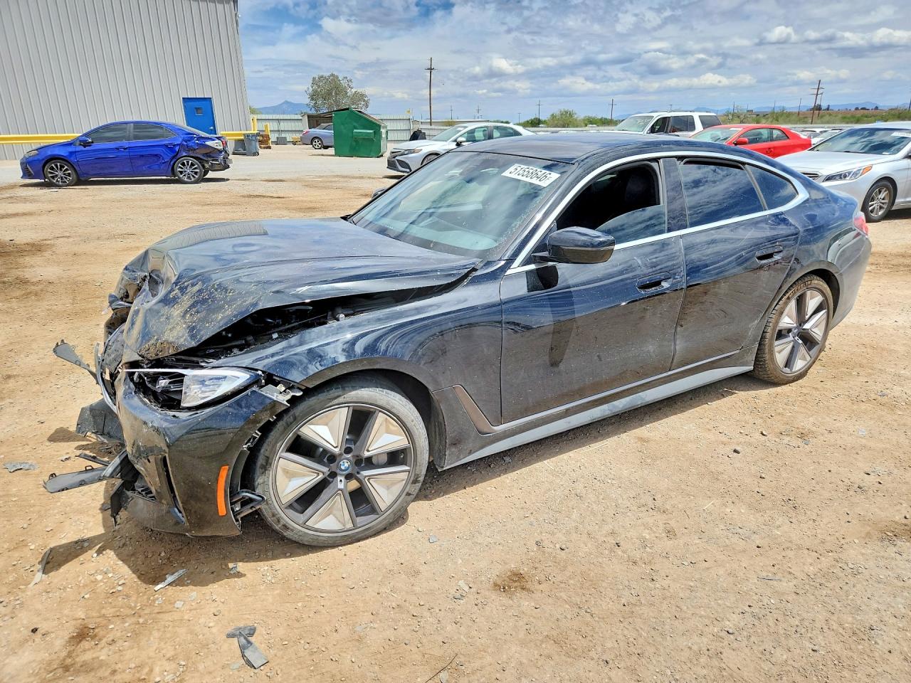 2023 BMW i4 eDrive35, VIN WBY43AW02PFR20949 — Front end