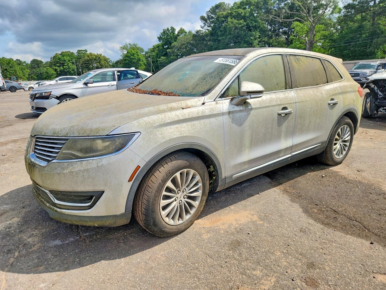 2016 Lincoln MKX Select, VIN 2LMTJ6KR5GBL51309 — Water / flood