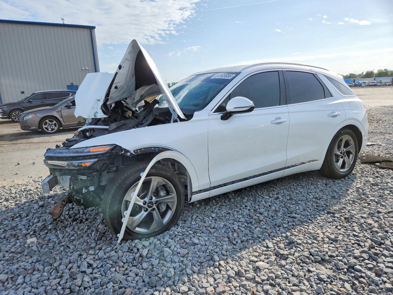 2026 Genesis GV70 2.5T, VIN KMUMADTB1TU230465 — Front end