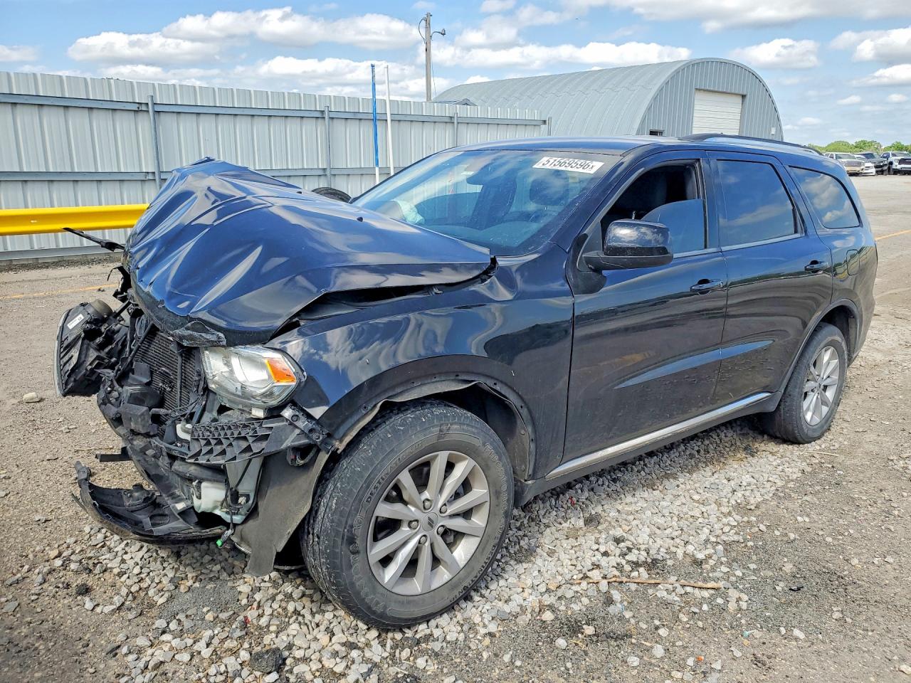 2020 Dodge Durango SXT Plus, VIN 1C4RDJAG3LC301877 — Front end