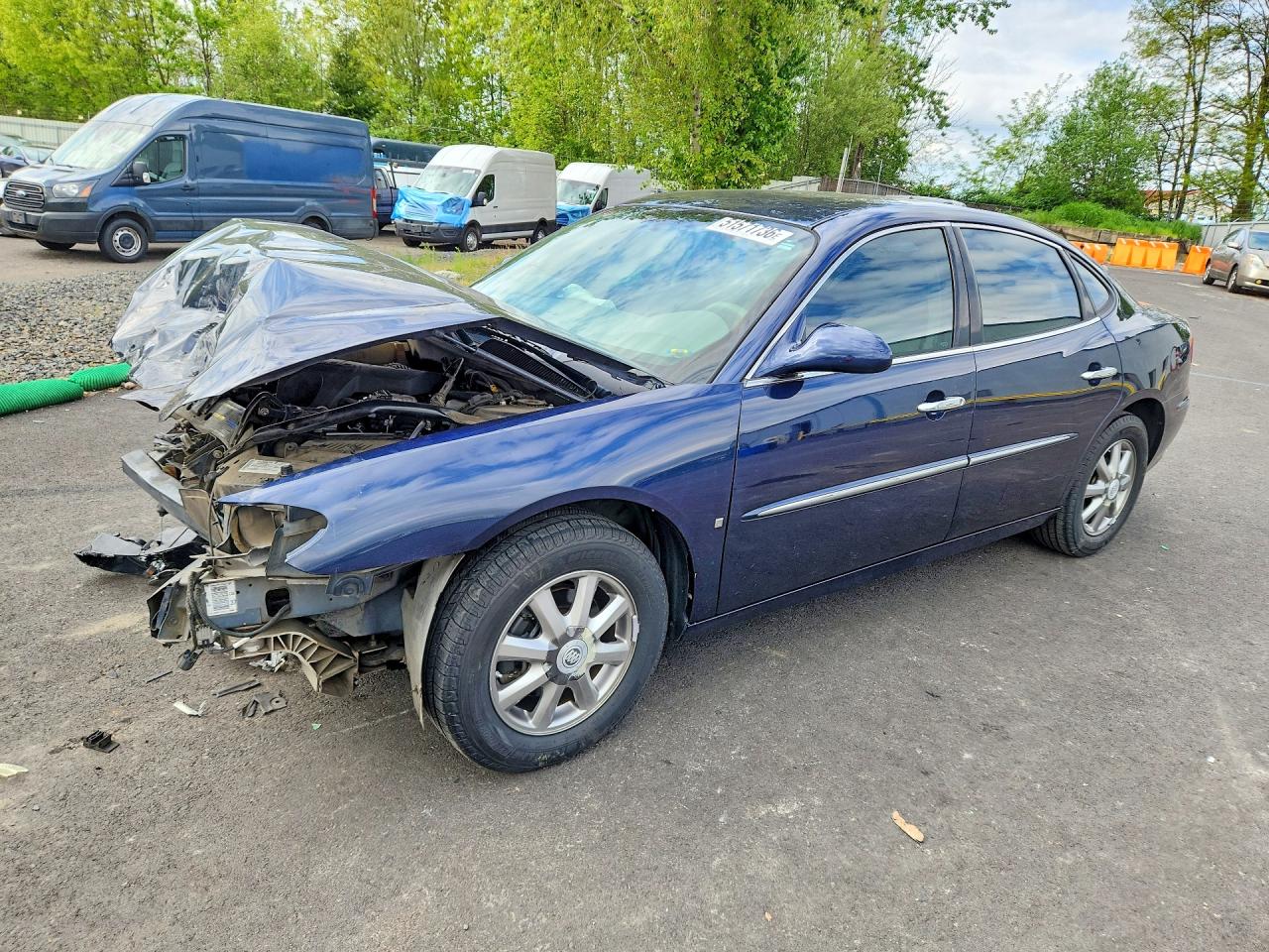 2008 Buick LaCrosse CXL, VIN 2G4WD582481147046 — Перед