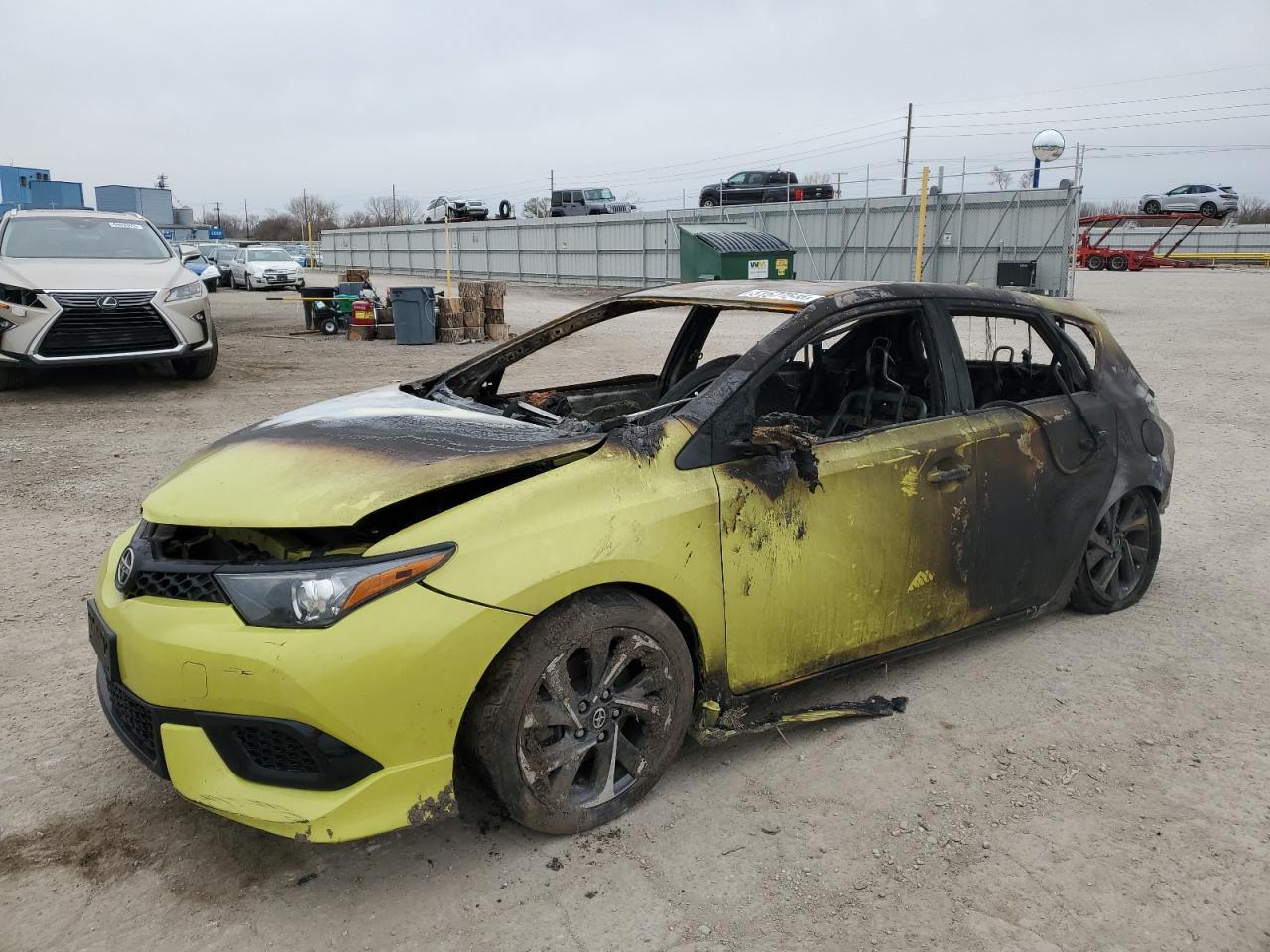 2016 Scion iM, VIN JTNKARJE7GJ511421 — Burn