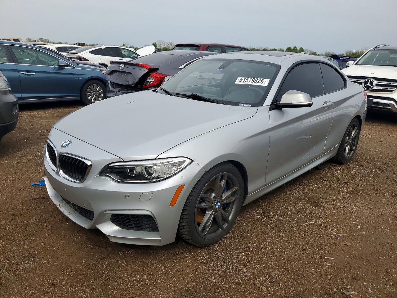 2015 BMW 2 Series M235i xDrive, VIN WBA1J9C53FVX99343 — Water / flood