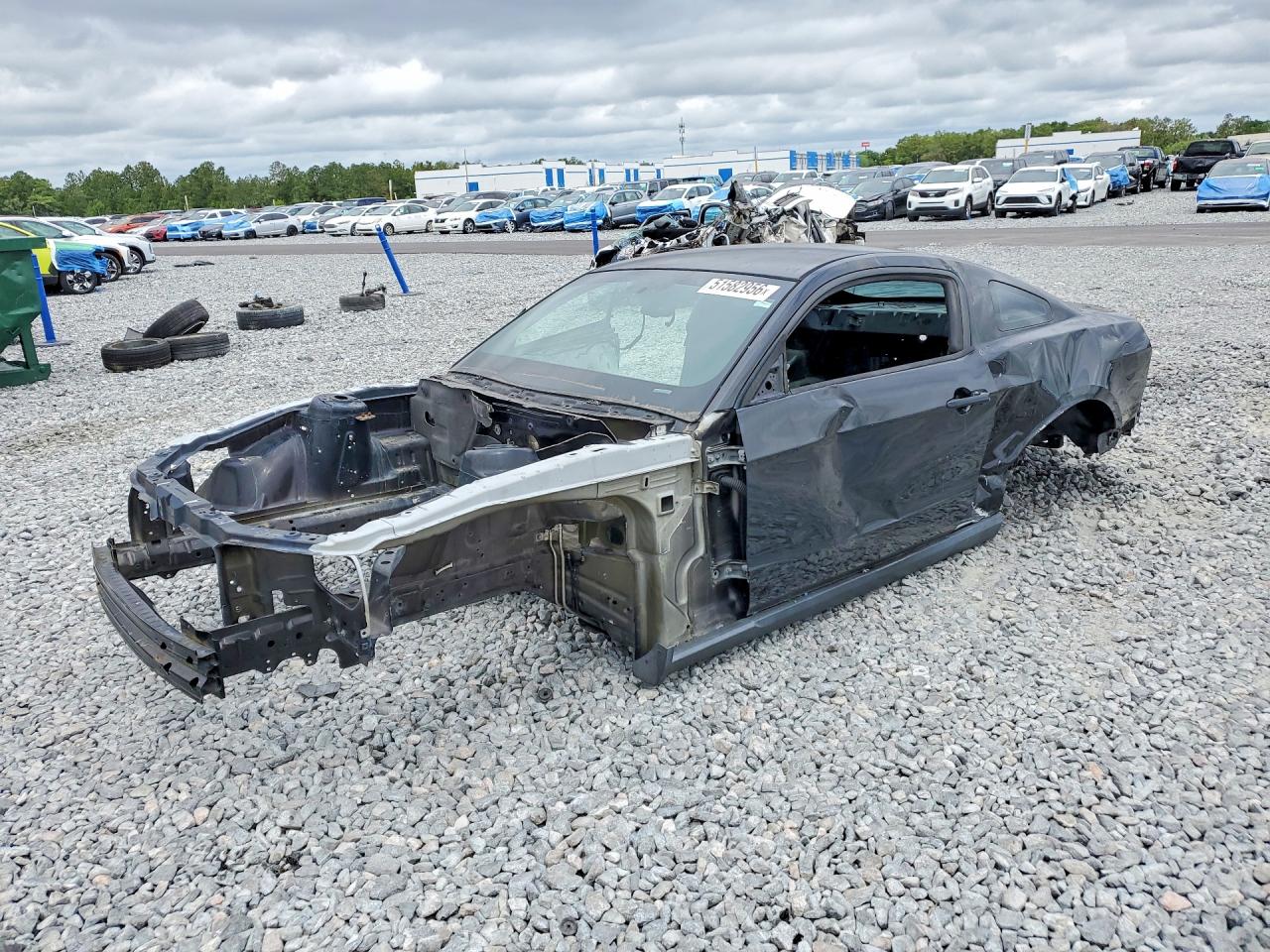 2011 Ford Mustang GT500, VIN 1ZVBP8JSXB5102332 — Stripped