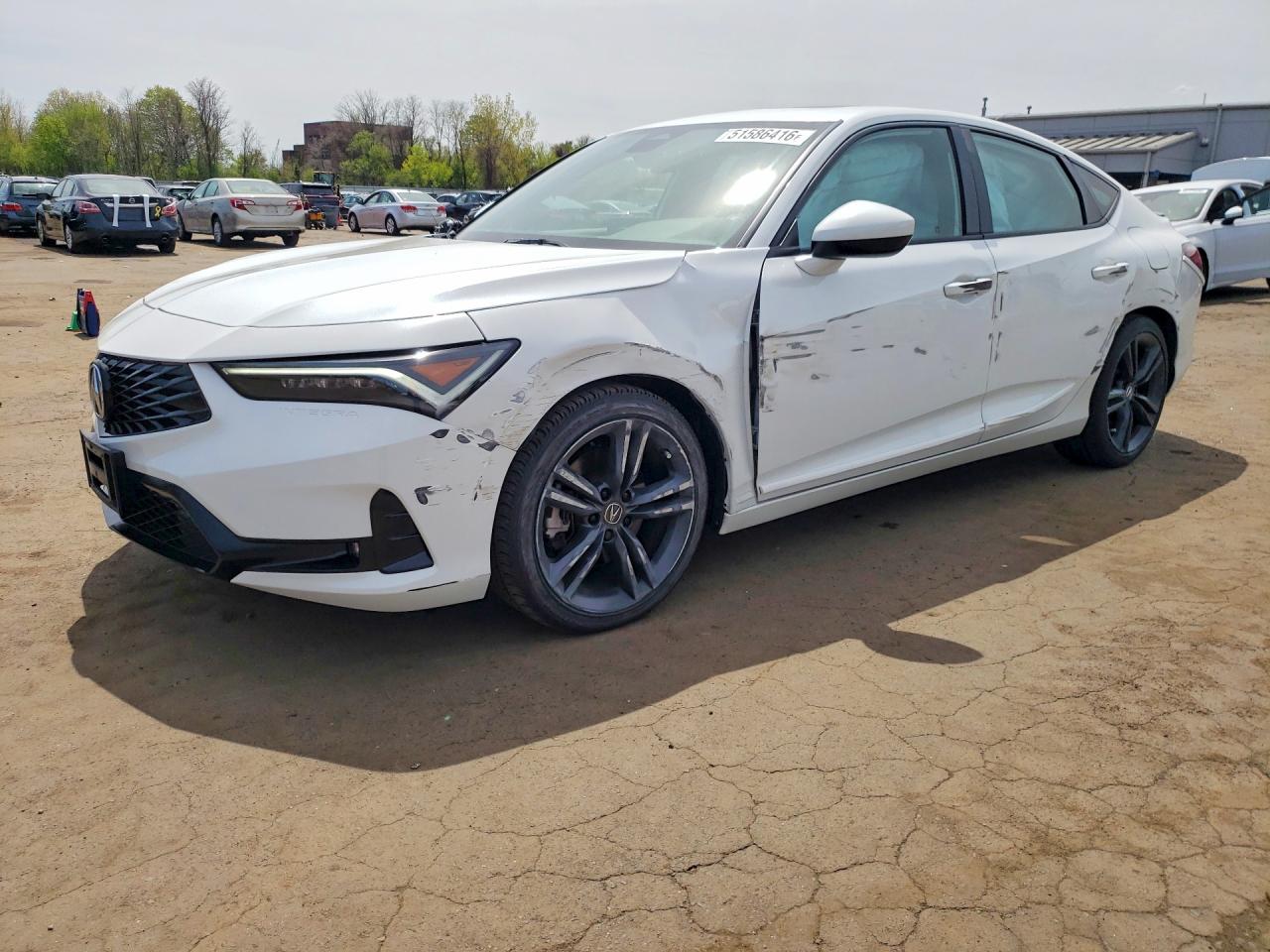 2023 Acura Integra w/A-Spec Package, VIN 19UDE4H3XPA010744 — Side