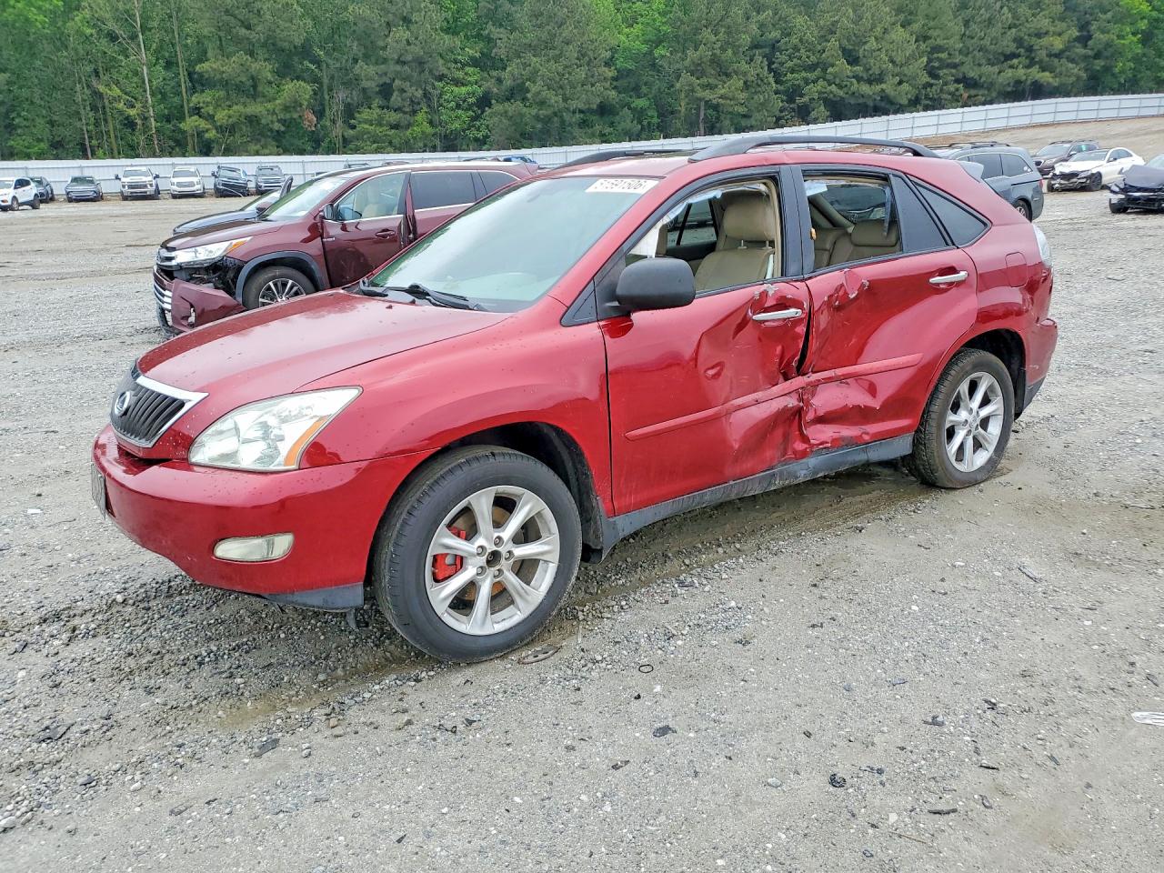 2009 Lexus RX 350, VIN 2T2GK31U69C066420 — Бок