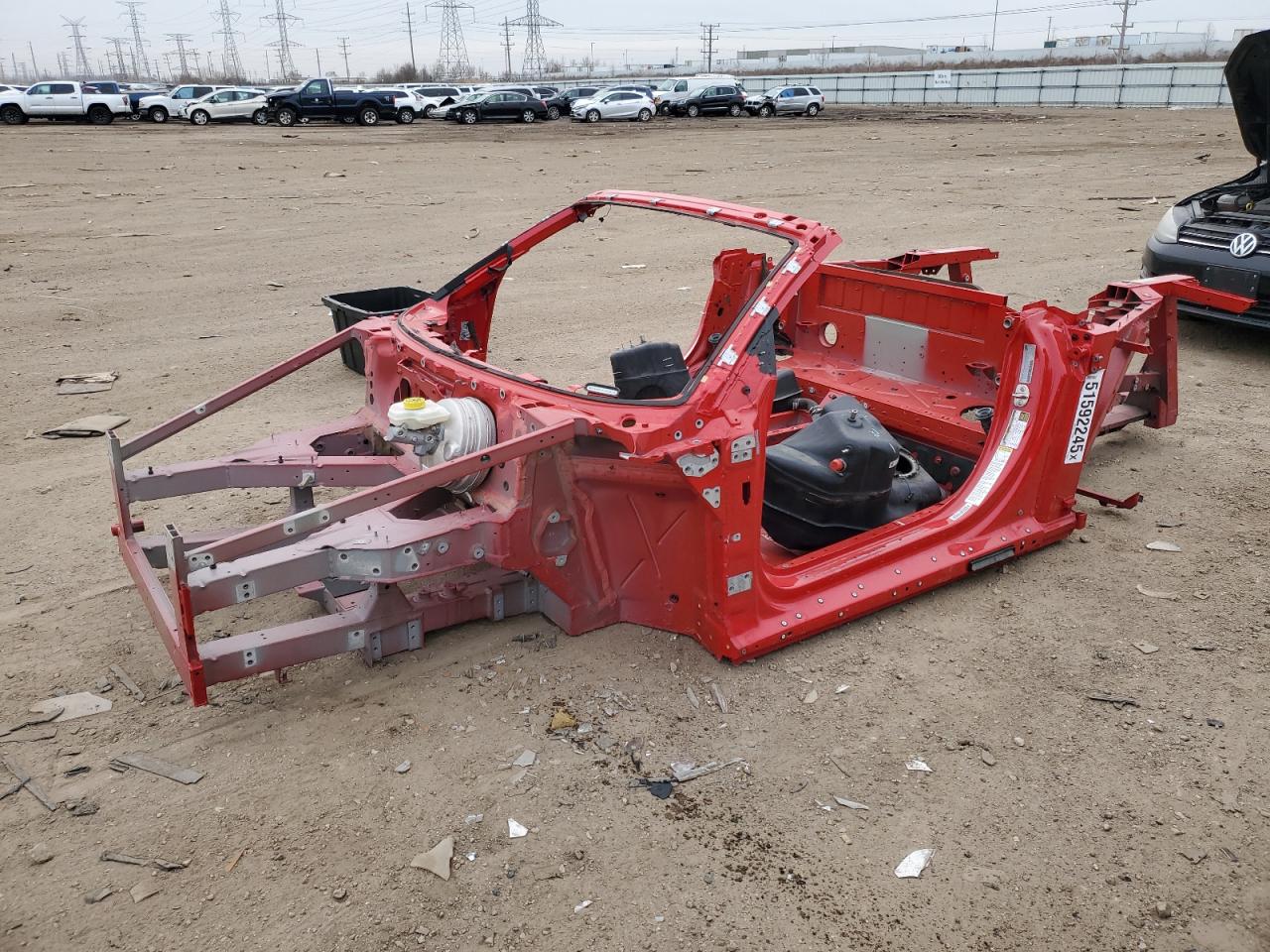 2014 Audi R8, VIN WUAVNAFG9EN000206 — Stripped
