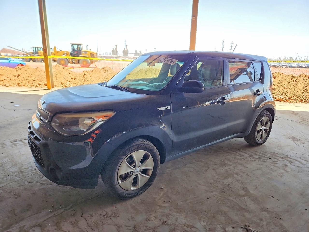 2015 Kia Soul, VIN KNDJN2A2XF7781448 — Rear end