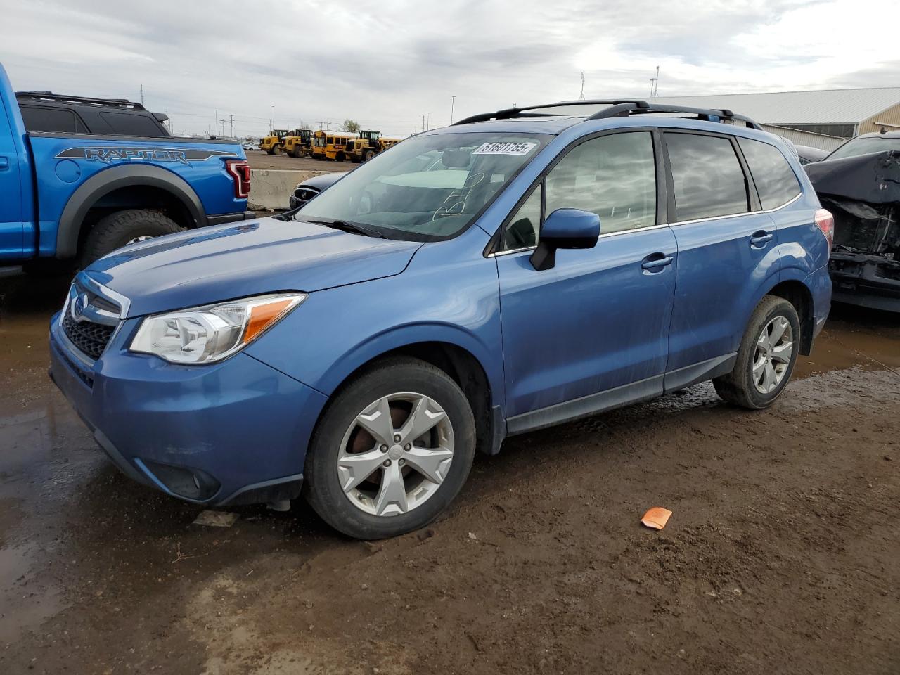 2016 Subaru Forester Limited, VIN JF2SJAHC7GH533597 — Biohazard / chemical