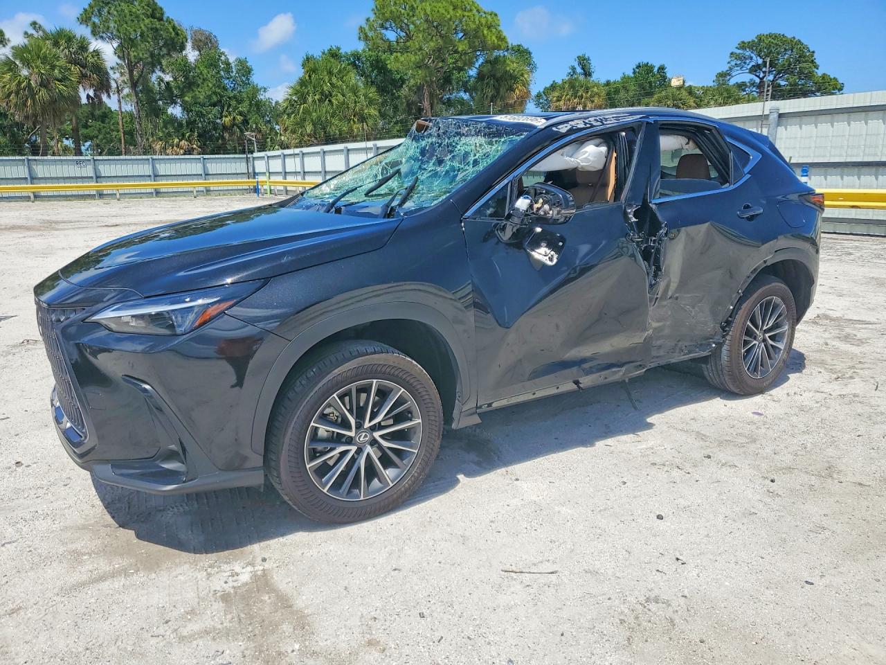 2025 Lexus NX 250 Premium, VIN 2T2GDCAZ2SC022880 — Rollover