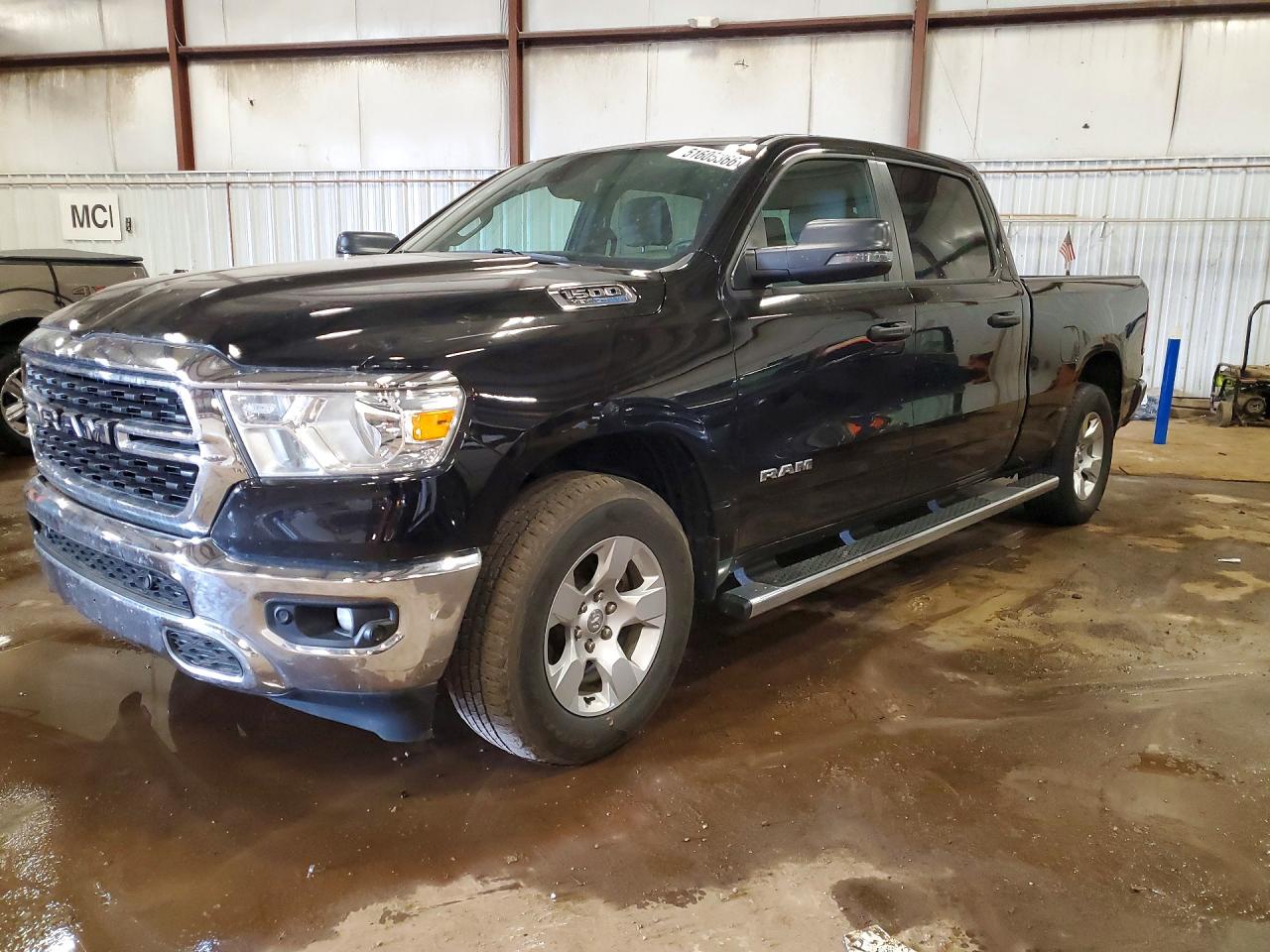 2024 Ram 1500 Big Horn, VIN 1C6SRFMT5RN111530 — Water / flood