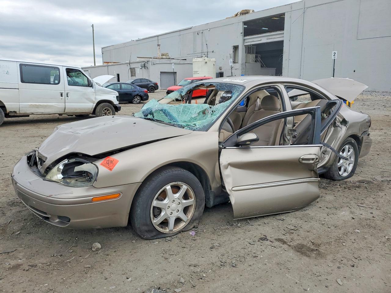 2002 Mercury Sable GS, VIN 1MEFM50U52A641719 — All over