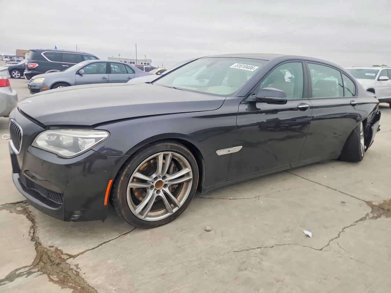 2013 BMW 7 Series 750Li xDrive, VIN WBAYF8C51DD140724 — Rear end