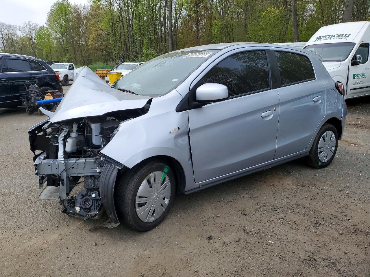 2024 Mitsubishi Mirage ES, VIN ML32AUHJ4RH017038 — Фото с аукциона