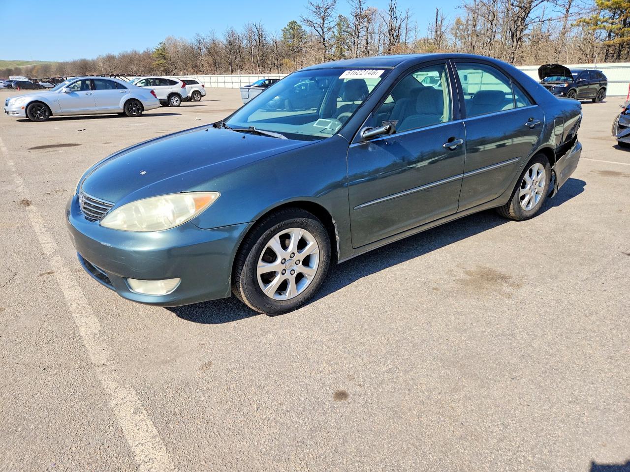 2006 Toyota Camry LE, VIN 4T1BE30K56U132939 — Rear end