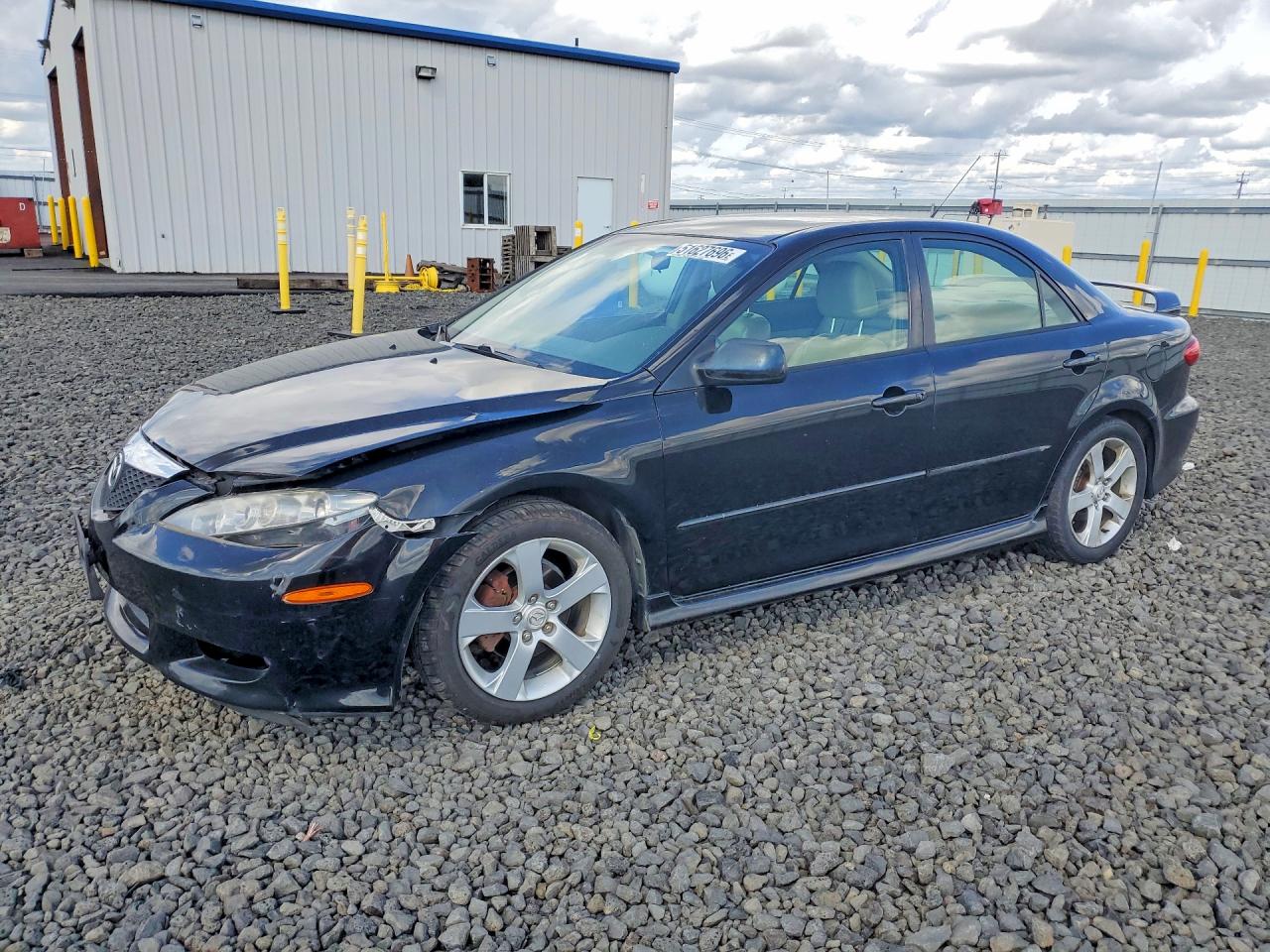 2004 Mazda 6 i, VIN 1YVFP80C245N20489 — Front end