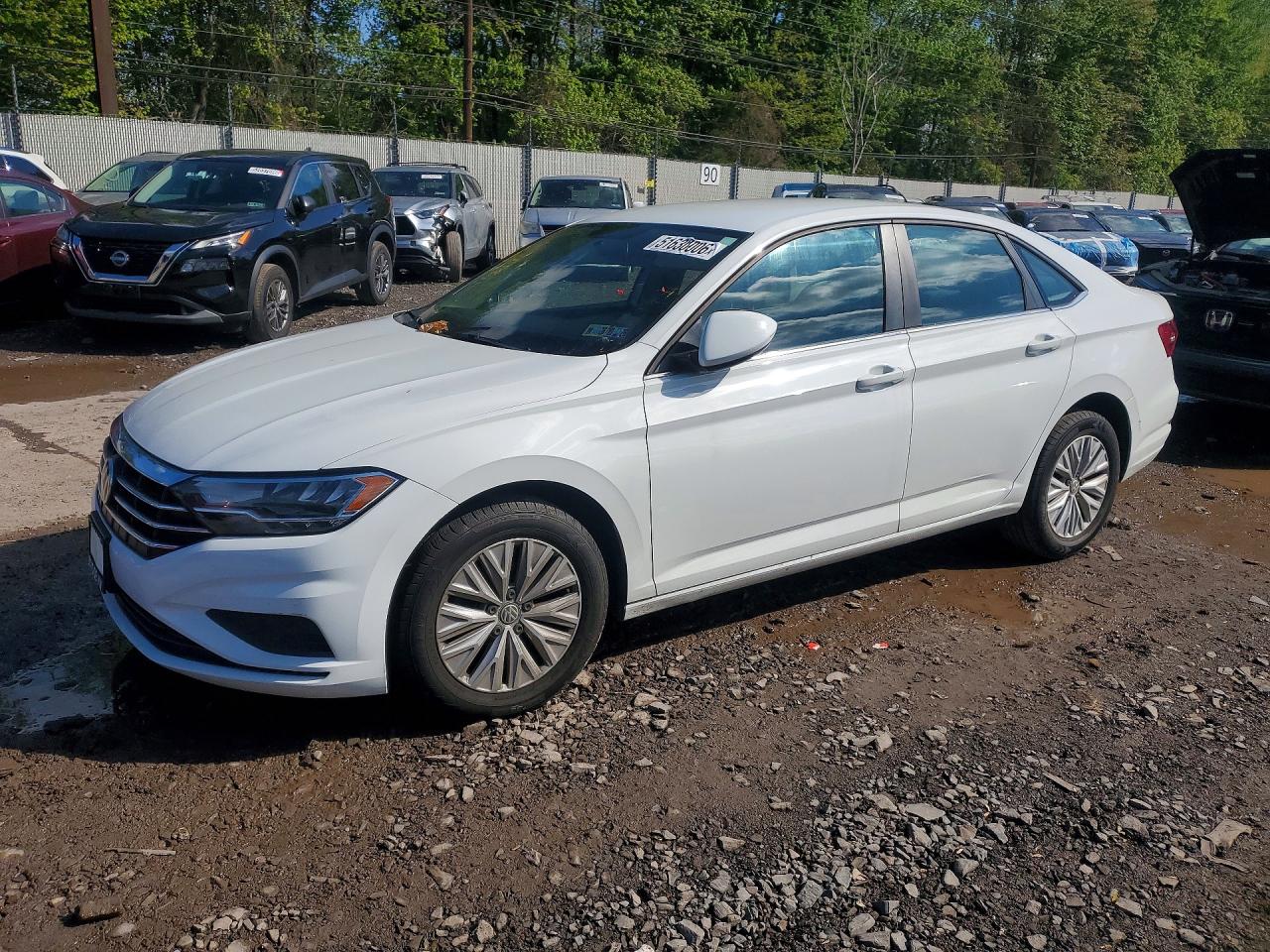 2019 Volkswagen Jetta S, VIN 3VWC57BUXKM178826 — Vandalism