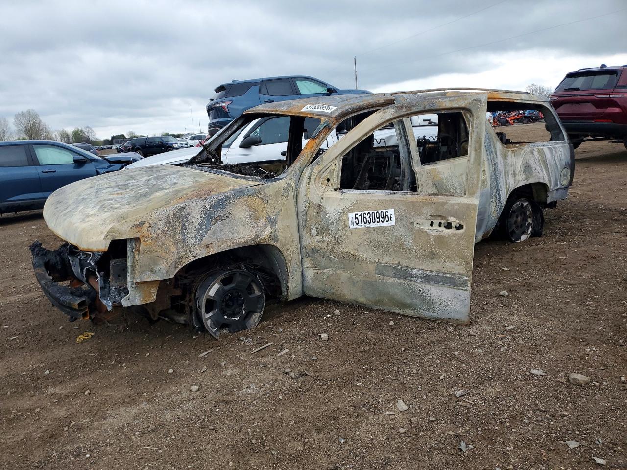 2007 Chevrolet Suburban LT, VIN 3GNFK16307G116520 — Burn