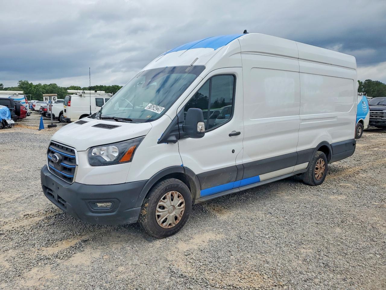 2022 Ford E-Transit Cargo, VIN 1FTBW3XK4NKA14186 — All over