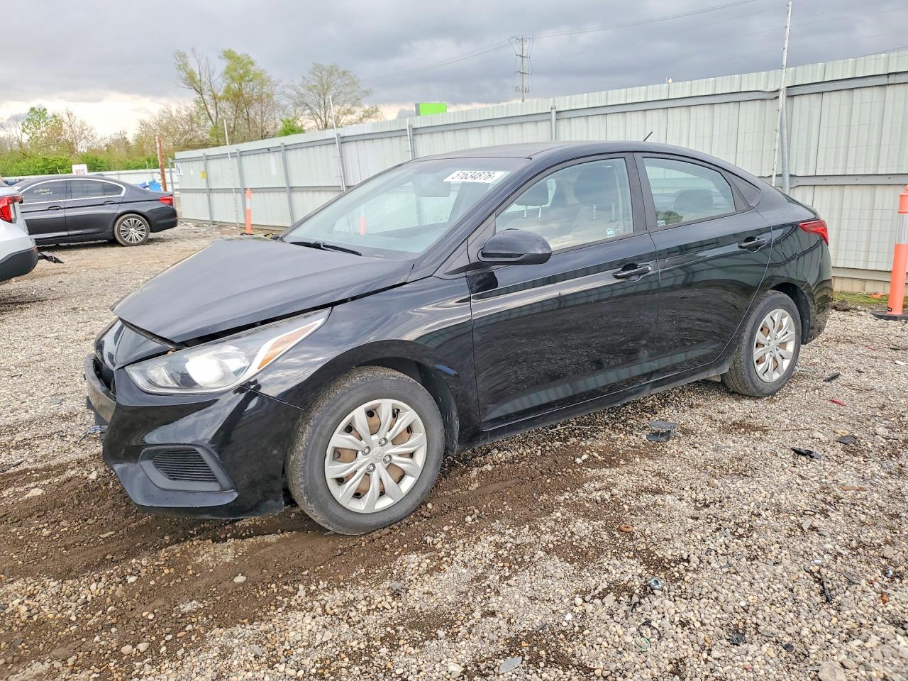 2018 Hyundai Accent SE, VIN 3KPC24A35JE012645 — Front end