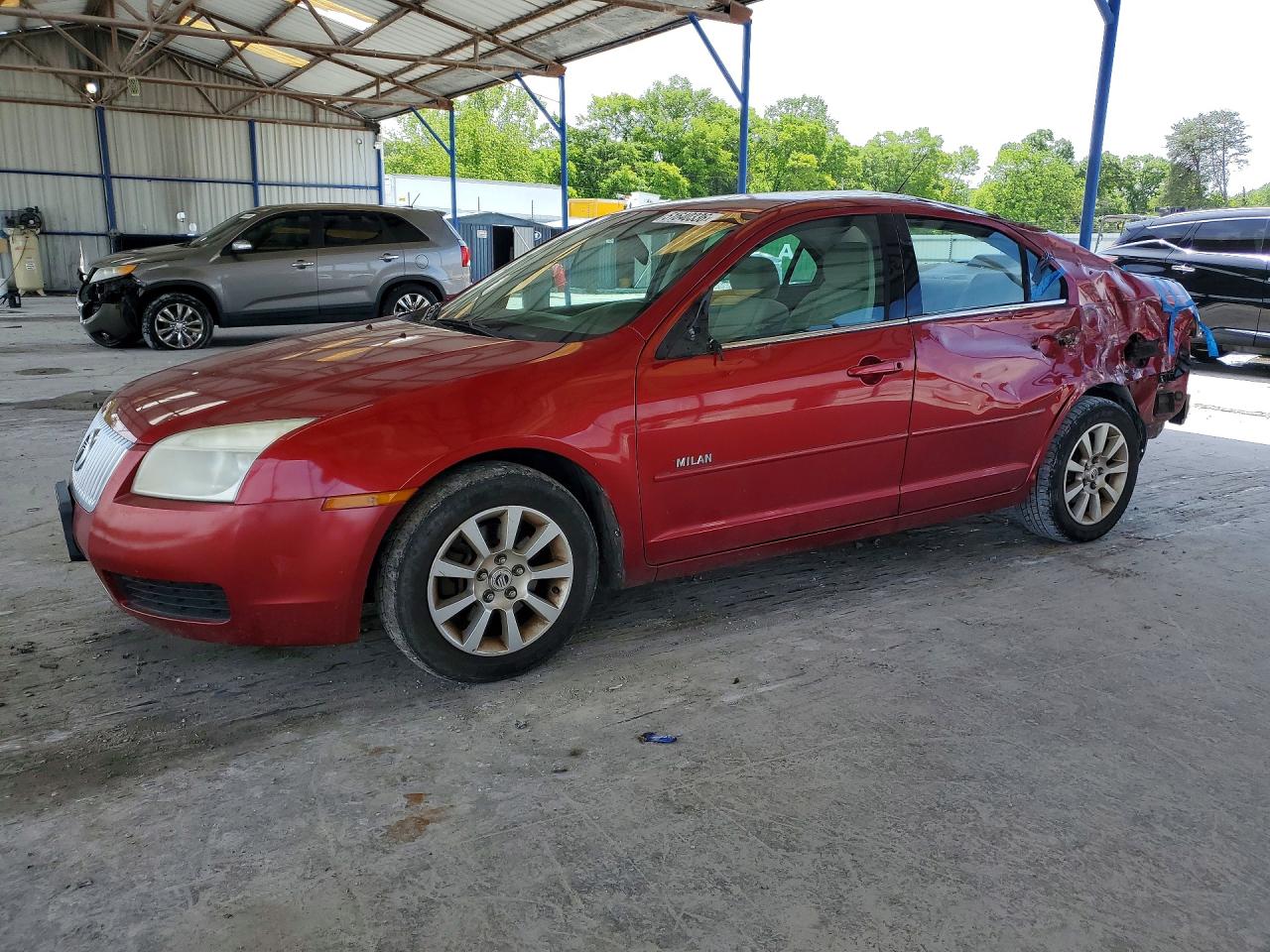 2007 Mercury Milan, VIN 3MEHM07147R626732 — Rear end
