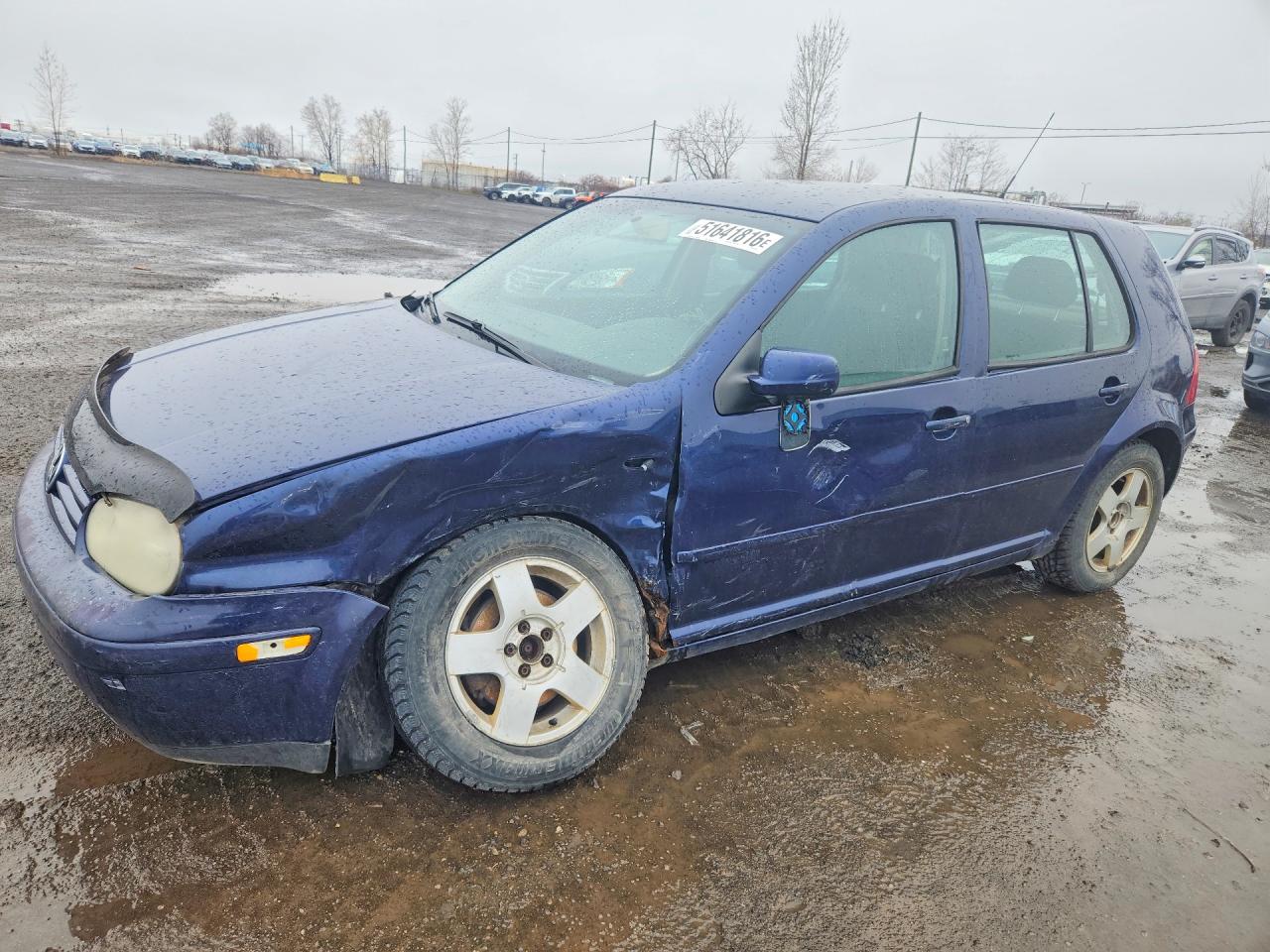 2005 Volkswagen Golf, VIN 9BWGR21J354018327 — Side