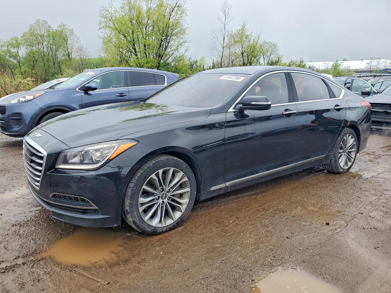 2017 Genesis G80 3.8L, VIN KMHGN4JE2HU202825 — Град