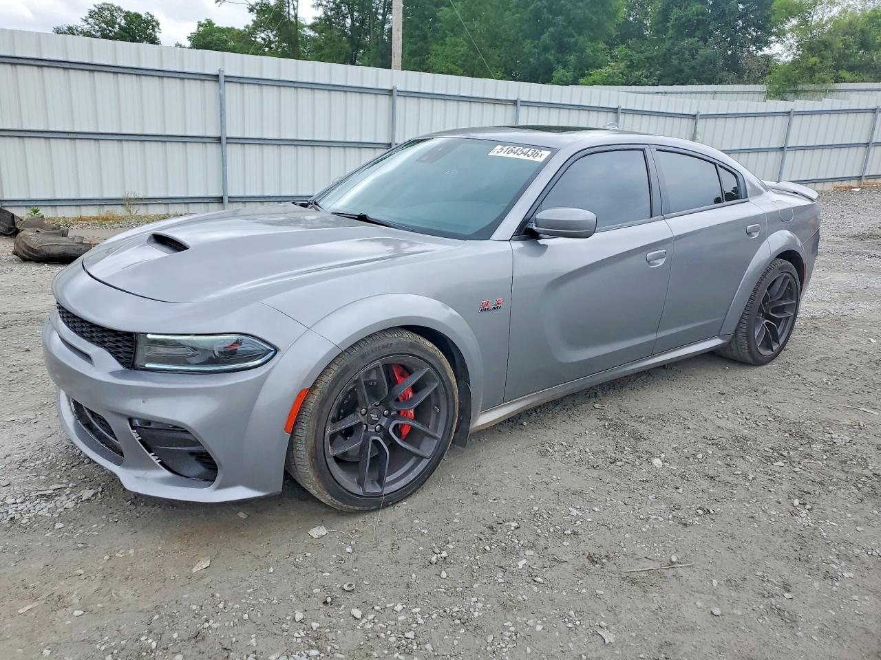 2021 Dodge Charger Scat Pack Widebody, VIN 2C3CDXGJ7MH579177 — Vandalism