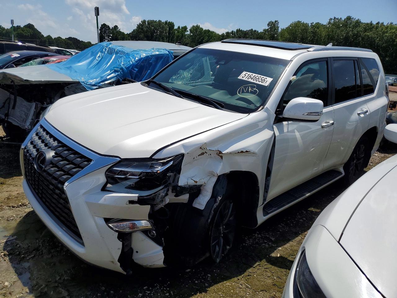 2022 Lexus GX 460 Premium, VIN JTJAM7BX9N5320467 — Front end
