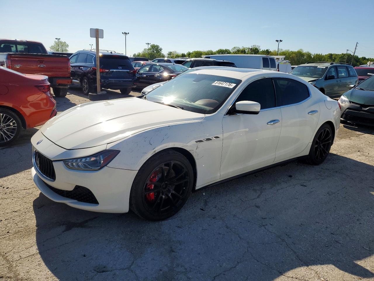2016 Maserati Ghibli S Q4, VIN ZAM57RTA6G1176934 — Обычный износ