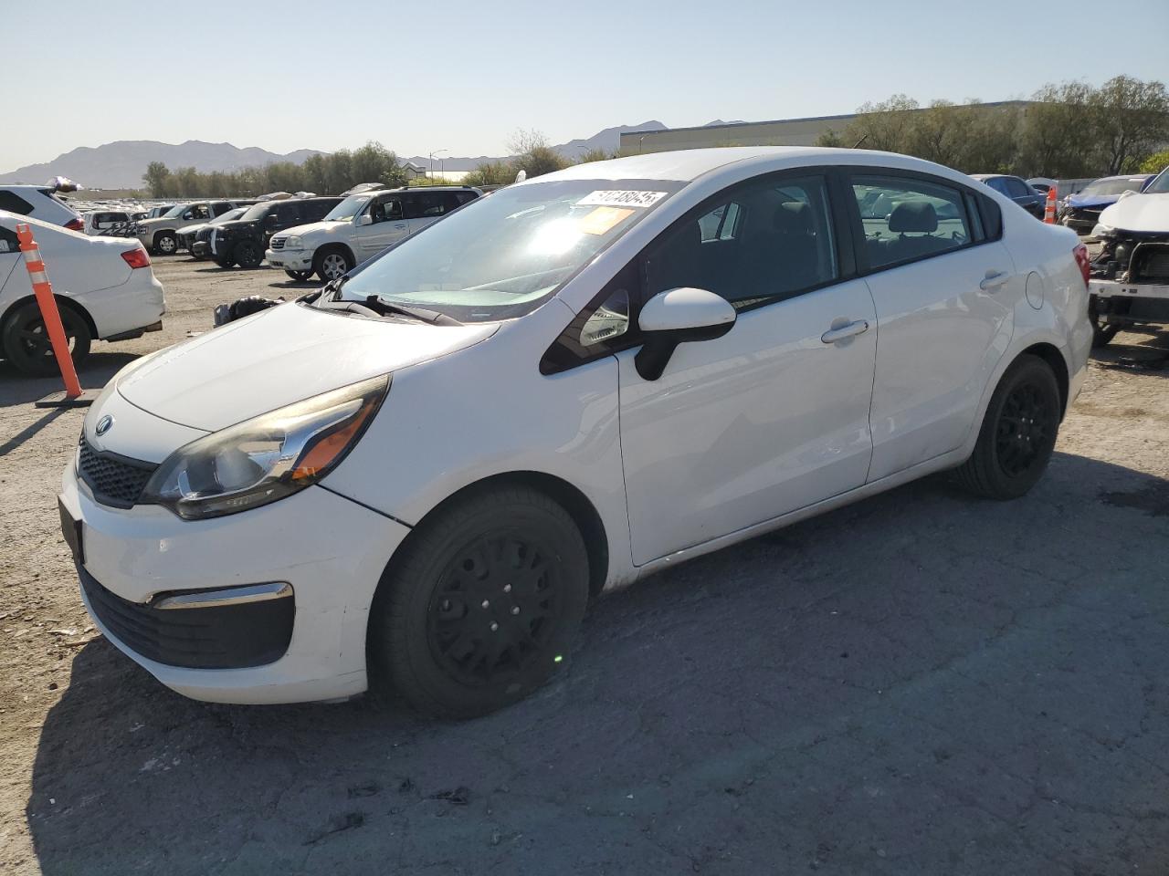 2016 Kia Rio LX, VIN KNADM4A39G6554583 — Vandalism