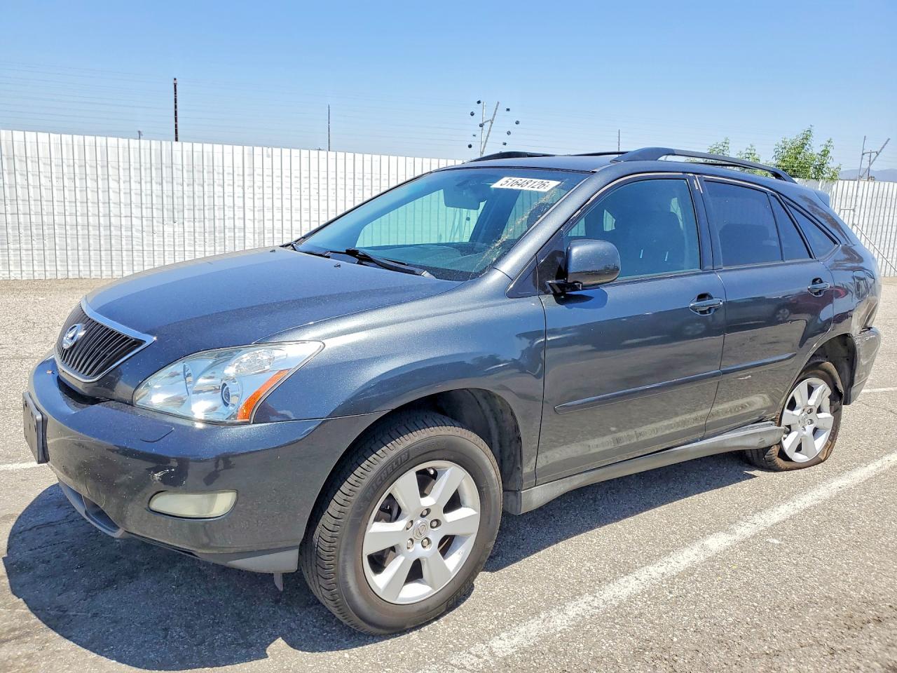 2007 Lexus RX 350, VIN 2T2HK31U87C012313 — Rear end
