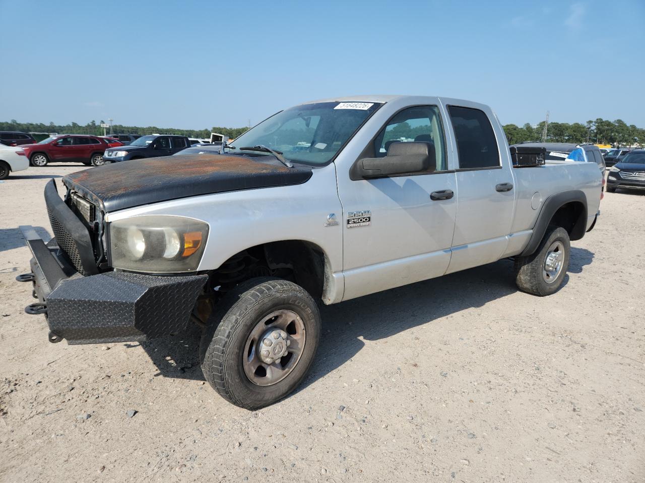 2007 Dodge 2500 SLT, VIN 1D7KS28C97J565404 — Перед