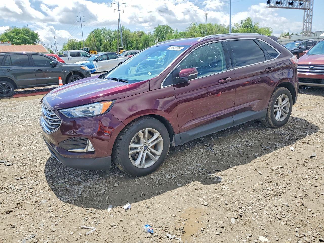 2020 Ford Edge SEL, VIN 2FMPK4J96LBA94378 — Перед