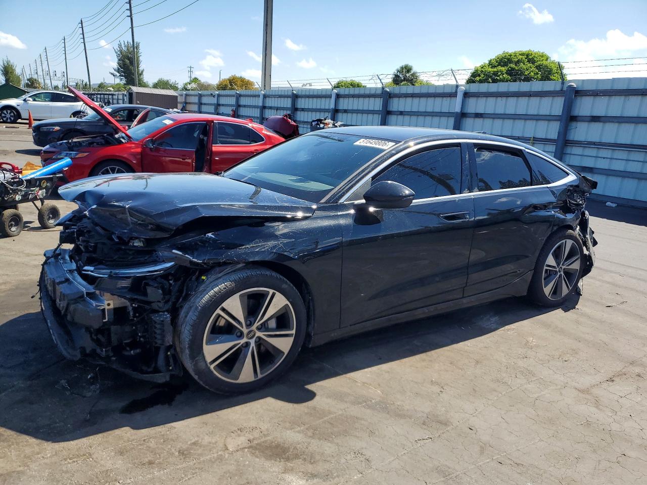 2025 Audi A6 e-tron Premium, VIN WAU1CAGH7SA019068 — Front end