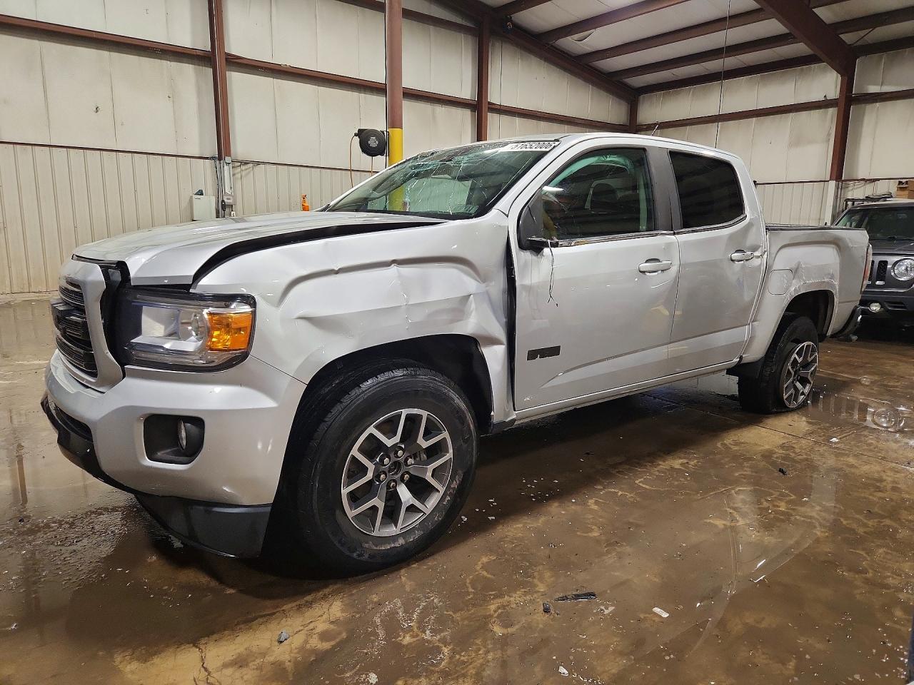 2018 GMC Canyon 4WD SLE, VIN 1GTG6CEN7J1156678 — Rollover