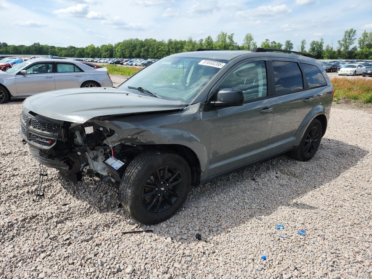 2020 Dodge Journey SE Value, VIN 3C4PDCAB2LT199323 — Front end